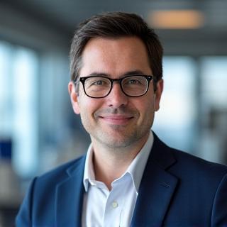 Porträt von Dr. Elias Meier, Tierernährungswissenschaftler