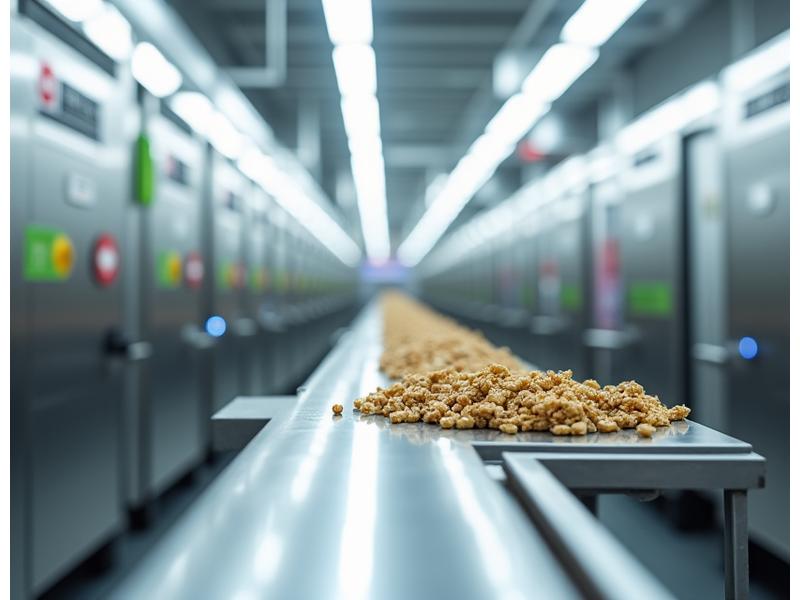 Moderne Tierfutter-Produktionsanlage