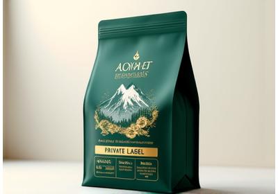 Attraktive, neu gestaltete Private Label Tierfutterverpackung