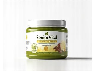 Produktmockup von SeniorVital Ergänzungsfutter