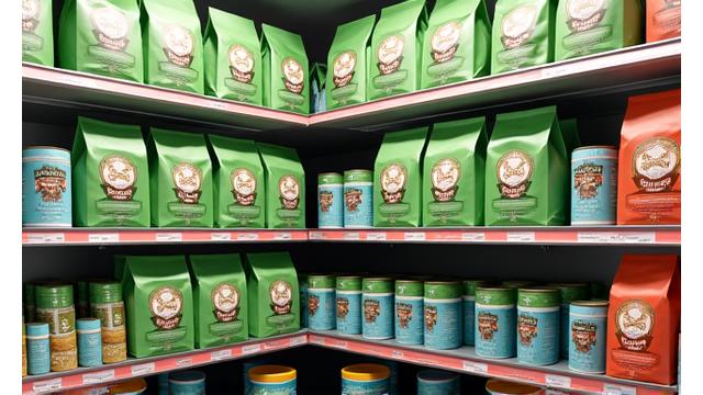 PetCorner Retail Shop mit vielfältigem Private Label Sortiment