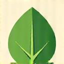 Grünes Blatt-Icon als Symbol für Nachhaltigkeit.